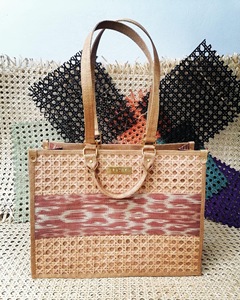 Tendência quente Melhor Comprar Moda Rattan Webbing Canvas Handbag Top <span class=keywords><strong>Search</strong></span> 2024 Designer Tote Bags - Product Image 6