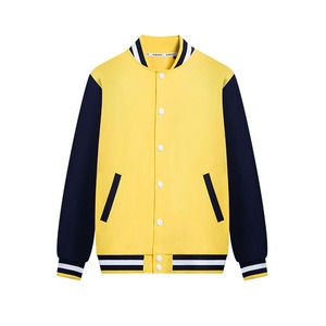 Vente en gros de vestes pour hommes en coton personnalisées pour l'hiver Vestes d'université de baseball personnalisées pour hommes grande taille pour hommes - Product Image 1