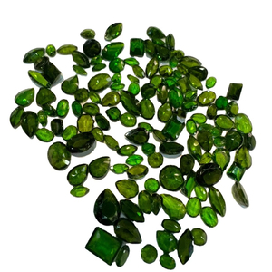 Turmalina Verde Natural de 2-4 Quilates, Formas y Tamaños Variados, Piedras Preciosas Sueltas Facetadas, Certificadas por Terceros para la Fabricación de Joyas - Product Image 1