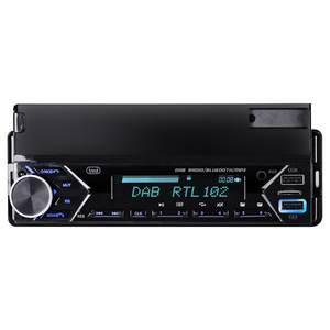 Autoradio Trevi SCD 5753 1 DIN Noir avec DAB+ et Bluetooth 4x40W USB MicroSD & AUX sans lecteur CD DAB 1 DIN DAB+ Kit voiture - Product Image 1