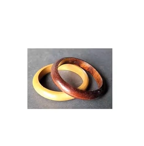 Venta al por mayor de diseño personalizado superventas señora madera brazalete conjunto de calidad superior mejor acabado de madera latón brazalete Conjunto personalizado y venta - Product Image 2