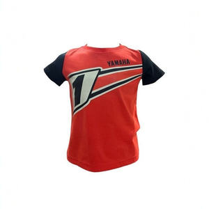 Camiseta Original de Yamaha con Logotipo Personalizado para Niño, 100% Algodón Jersey, Cuello Redondo Largo, Diseño de Estampado Personalizado, Dibujos Animados - Product Image 1
