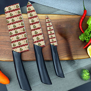Cuchillo de Cocina de Cerámica para Chef, Venta Caliente, Mango de Plástico Ambidiestro, para Cocina Casera, Artesanía Hecha a Mano, Suministro al por Mayor en Existencia - Product Image 1