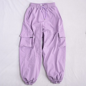 2025 pantalones de nieve de esquí Unisex impermeable a prueba de viento ventilación personalizado OEM tela forro polar reforzado rodillas de talla grande impreso - Product Image 1
