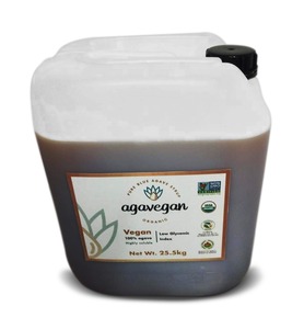 Jarabe de agave orgánico 25,5 kg bote a granel edulcorante vegano natural para aditivos alimentarios a gran escala vegano amigable - Product Image 3