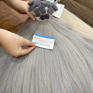Extensions de cheveux de haute qualité en vrac beaucoup de cheveux de couleur vrais cheveux humains prêts à expédier - Product Image 5