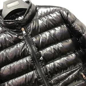 Chaqueta acolchada de lona de alta calidad para hombre, transpirable, ecológica, cuello redondo, cremallera, 100%, relleno de fibra de poliéster, informal, Invierno - Product Image 4