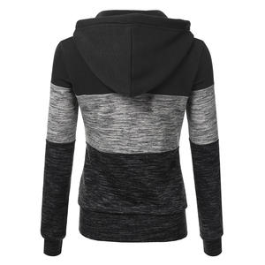 Sweat à capuche demi-fermeture éclair pour femme Sweat-shirt décontracté Sports Fitness Apparel - Product Image 4