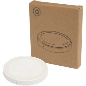 Stazione di Ricarica Wireless Freal da 15 W, Gadget Promozionale USB Realizzato con Plastica Riciclata - Product Image 5