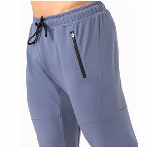 Pantalones de lona transpirables ligeros para hombre, cordón antiarrugas, estilo informal, patrón recto teñido liso, alto servicio OEM - Product Image 6
