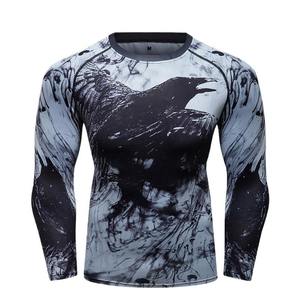 Marque privée Rash Guards sublimés Hauts de natation et de fitness de marque personnalisée avec emballage (vente en gros) - Product Image 5