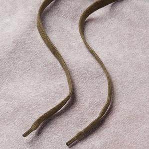 Pantalones cortos con cordón y dobladillo crudo 100% personalizados para hombre, estilo veraniego Vintage, patrón de piedra lavada con ácido, calle principal - Product Image 5