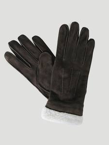 Gants en cuir noir pour femmes Technologie d'écran tactile Conception de point de fouet d'hiver Style uni-Pakistan direct pour une utilisation en extérieur - Product Image 3