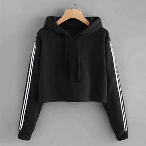 Ensemble de survêtement pour homme, sweat-shirt à capuche court imprimé, style streetwear, 2 pièces, 100% coton, coupe oversize - Product Image 2