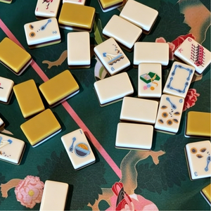 <span class=keywords><strong>LA</strong></span> VIE EN Paris Mahjong Acrílico con Temática Dramática, 160 Piezas de Fichas Americanas Talladas - Product Image 3