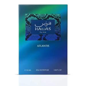 Parfum HAWAS ATLANTIS 100ml par Rasasi Original Dubaï Arabe Longue Durée Eau de Parfum pour Hommes - Product Image 3