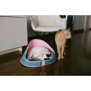 Cama para Gatos Kombucha XL, Diseño Animal, Tela Oxford, Tipo Cueva, Invierno/Verano, Desmontable, con Mimbre de Hierro para Perros y Animales Pequeños - Product Image 6