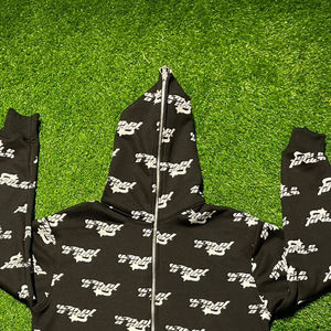 Alta calidad nuevo personalizado Rhinestone chándal pantalones hombres Rhinestone hombres sudadera y Joggers chándal conjunto Streetwear - Product Image 4