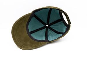 Gorra de béisbol de cuero genuino para hombre, gorro de béisbol de cuero genuino, lavado con agua caliente, venta al por mayor, LC-0018 - Product Image 3