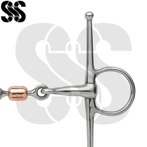 2026 OEM ODM Mors à joues pleines en acier inoxydable haute résistance à double anneau, solution professionnelle pour chevaux puissants de saut d'obstacles - Product Image 6