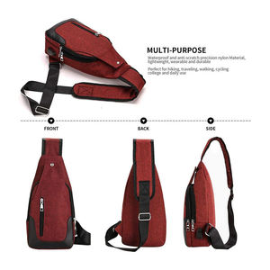 Leather Made Sling <b>Bag</b> For <b>Men</b> Casual Travel Cross Body <b>Bags</b> In Different Color & Size - Product Image 2