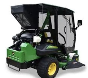 Máy cắt cỏ thương mại cao cấp 2024 J....n De-re Z994R Diesel 72, hệ thống lái không cần xoay, có cabin Curtis - Product Image 1