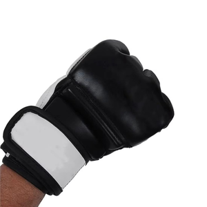 Guantes MMA personalizables Artes marciales mixtas Medio dedo Guantes MMA Artes marciales MMA Guantes de entrenamiento de lucha - Product Image 4