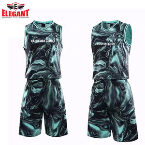 Ensemble de maillots de basket-ball de haute qualité, design classique, uniforme de basket-ball personnalisé par sublimation, dernier style - Product Image 5