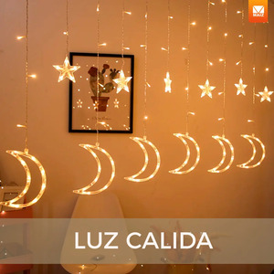 ไฟประดับม่านน้ำตก LED รูปดาว 2.8 ม. - คละสี - Product Image 5