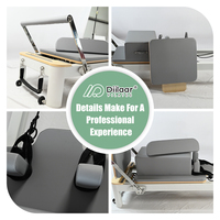 Reformer de Pilates professionnel en aluminium, capacité de charge supérieure à 300 kg, testé, machine de Pilates commerciale