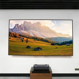 Pantalla de proyección motorizada ALR de alta calidad, nueva, A W O L Vision - ALR-F220C de 120 pulgadas, con elevación desde el suelo. - Product Image 4