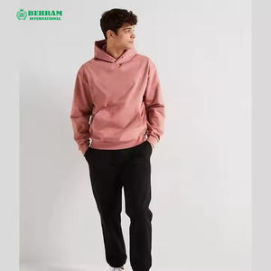 Sweat-shirts à capuche unisexes personnalisés style streetwear, coupe classique, en polaire/tissu éponge français, respirants, séchage rapide, pour l'hiver, en gros, haute qualité - Product Image 3