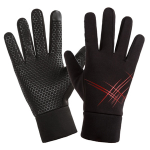 Guantes de Ciclismo de Invierno Unisex de Alta Calidad, Transpirables, Antideslizantes, con Pantalla Táctil y Protección Contra el Viento, de Medio Dedo - Product Image 1