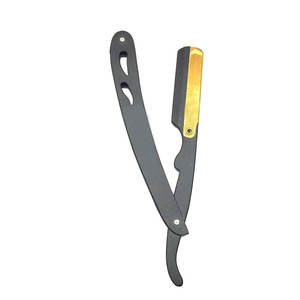 Maquinillas de afeitar a precio de fábrica, cuchillas individuales, maquinillas de afeitar rectas de peluquero con mango, estuche de embalaje personalizado, maquinilla de afeitar de peluquero - Product Image 1