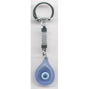 Porte-clés en verre 9X3 cm Evil Eyes - Product Image 1