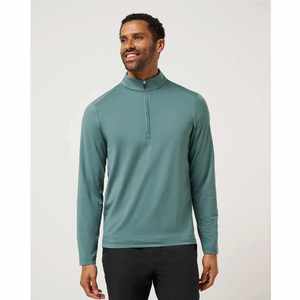 Camiseta personalizada con diseño frontal y trasero, 85% poliéster, 25% spandex, impresión 3D por sublimación, con cremallera de un cuarto, estilo bowling, para hombre. - Product Image 5