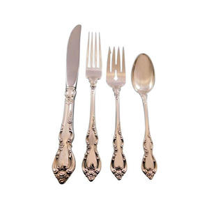 Precio superior asequible Cubiertos chapados en plata Juego de cubiertos de diseño clásico Uso para vajilla Hecho a mano a granel - Product Image 5