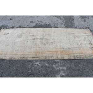 Tapis Vintage en Laine Turque Beige de 39X92 pieds, Tissage Plat, Design Patchwork pour Décoration de Salon, Largeur 4m pour Adolescents - Product Image 3