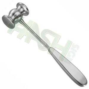 Martillo Óseo Collin (Lucae) de 250 Gramos y 8'' (20 cm), Instrumento Quirúrgico Ortopédico Profesional de Acero Inoxidable, Certificado CE - Product Image 5