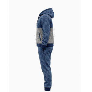 Chándales de hombre con logotipo personalizado de moda, chándales de hombre con lavado ácido de la mejor calidad para venta en línea - Product Image 3