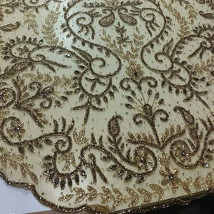 Vestido de Novia Somalí Dirac Premium en Tela de Seda Orgánica con Detallado Trabajo de Cuentas 3D y Técnica de Tejido - Product Image 1