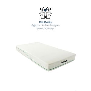 Letto per bambini ortopedico a doppia faccia-3-7 e 8-12 anni, letto per bambini, lettino per bambini