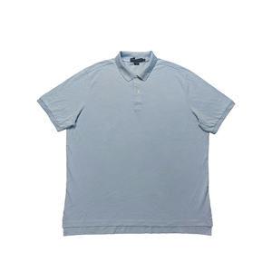 Meilleure vente de polos en coton grande taille pour hommes couleur bleue polos personnalisés et élégants à la mode pour hommes du Bangladesh - Product Image 3