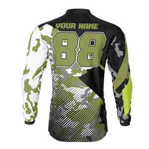 Jersey de Motocross de Invierno de Alto Rendimiento, Manga Larga, para Hombre y Mujer, Unisex, Diseño Transpirable con Estampado Digital - Product Image 2