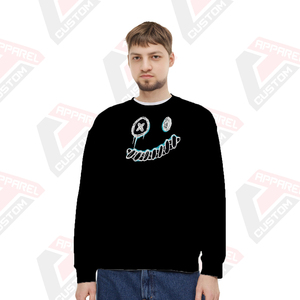 Sweat-shirt pour homme ultra doux, de qualité supérieure, uni, en polyester/coton, avec logo personnalisé, 380g, imperméable, respirant, écologique, doublé - Product Image 5