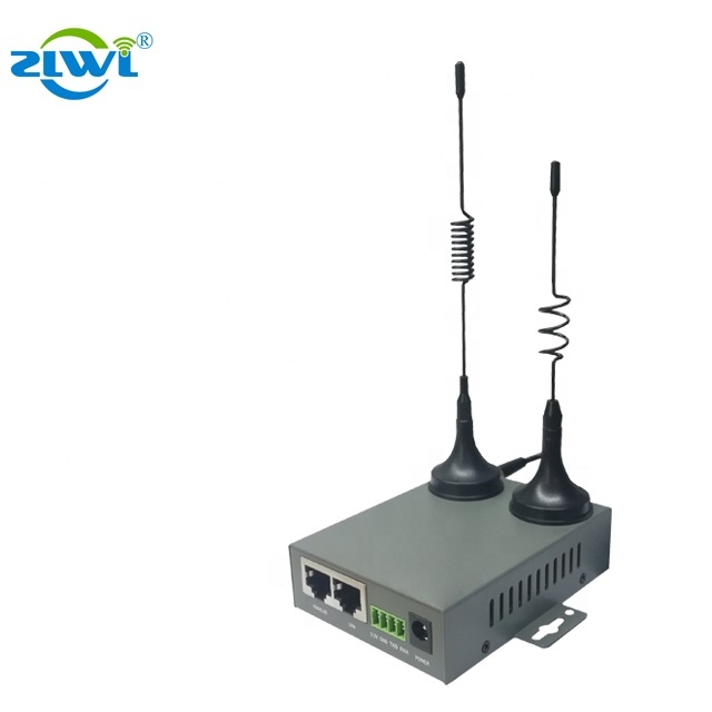 ZR2000 Series  Ethernet RJ45 Serial RS232/485 Wifi Wireless Industrial 3G 4G LTE Router Modem With SIM Card Slot GPS Location