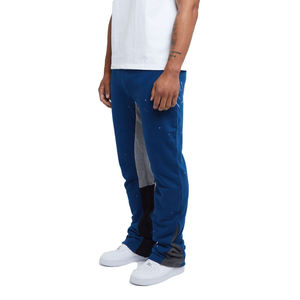 Custom logo Streetwear custom logo <b>Printing</b> Wide Leg <b>Trousers</b> <b>Men</b> Joggers High Quality Stacked Flared Sweatpants for <b>men</b> - Product Image 2