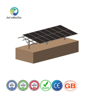 Tùy chỉnh Anodized Dễ dàng cài đặt hệ thống lắp đặt mặt đất Bảng điều khiển năng lượng mặt trời với các mô-đun <span class=keywords><strong>PV</strong></span> đóng khung - Product Image 3