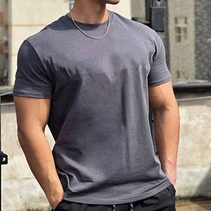 2025 camisetas de verano para hombre al por mayor personalizadas precio barato Fabricación de camisetas para hombre en Pakistán 100% camisetas de algodón de talla grande - Product Image 2