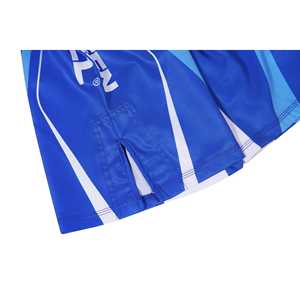 GREEN HILL 2023 Nuevos Shorts Azules de MMA, Ropa Deportiva Personalizada de Seda para Lucha y Boxeo, Técnica de Sublimación Lavada, Esencial para el Entrenamiento - Product Image 4